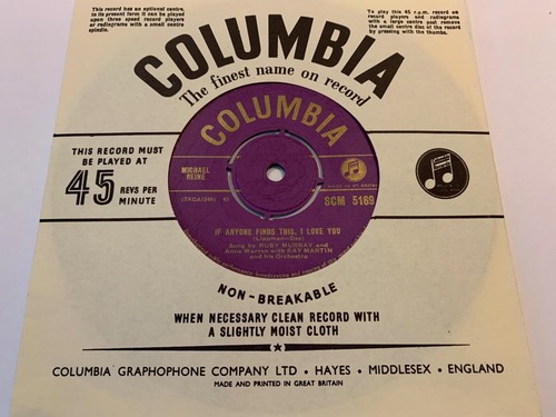 Ruby murray anyone finds - ruby,