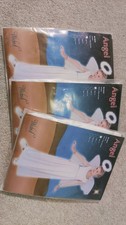3x Girls Angel Costume White
