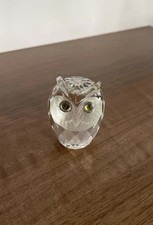 Swarovski Silver Crystal Owl