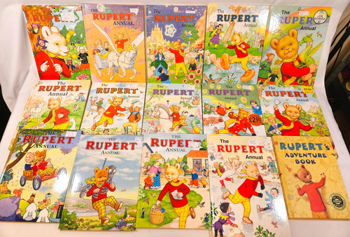 Rupert the bear - bear, annuals