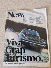 VAUXHALL VIVA HB GT ADVERT MOTORSPORT  APRIL 1968