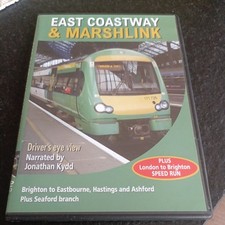 DVD - East Coast & Marshlink - Railway cab ride Trains - Video 125 