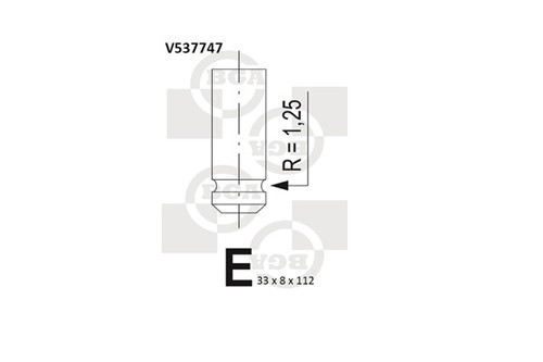 Fits bga v537747 engine - bga,
