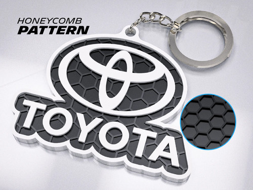 Toyota logo keyring - toyota, –