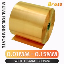 Thin Brass Sheet Roll Metal