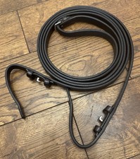 Full Size Brown English Leather Plain Reins Excellent Condition 