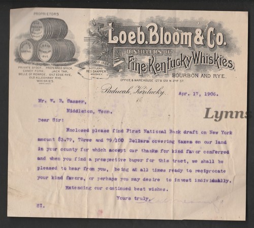 Loeb bloom company - bloom, paducah