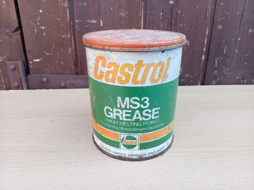 Vintage castrol ms3 grease can - castrol,