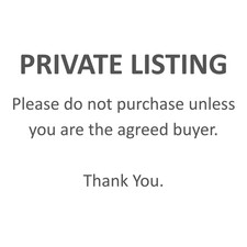 PRIVATE LISTING - Sylvanian
