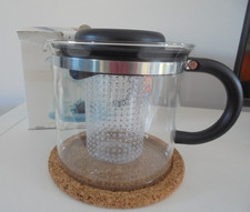 Bodum Glass Teapot Le Pot Tea Infuser Designed by Carsten Jorgensen 3 pint 1.7L