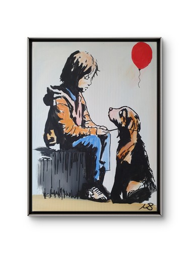 Original acrylic painting - original,