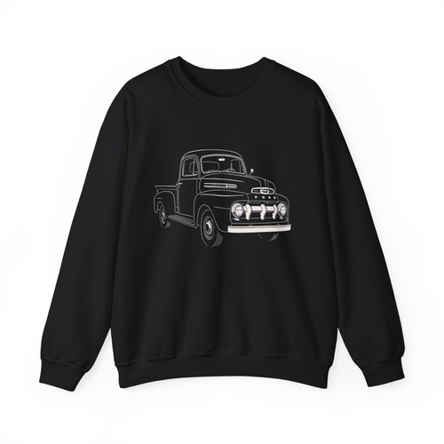 1952 ford pickup crewneck - ford,