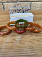 Set 6 Vintage 1930s Bakelite