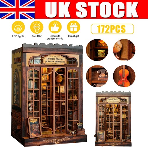 Wooden puzzle diy miniature - diy,
