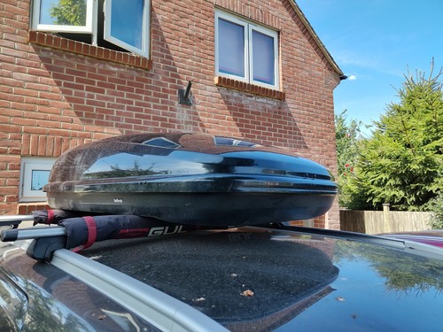 Halfords 470l roof box with - 470l,