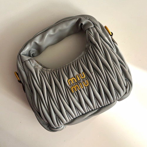 Miu matelassé - matelassé, grey