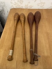 Antique Wooden Pin Juggling