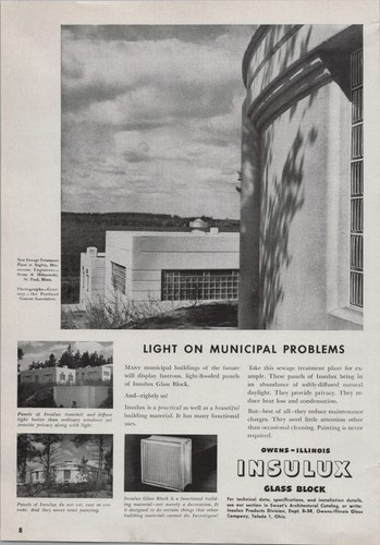 1945 print sewage - print, *
