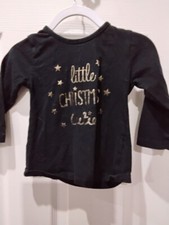 George Girl's Long Sleeved Top Aged 9-12mths 