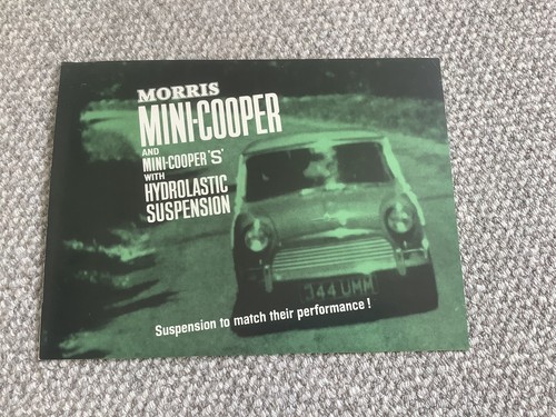 Morris mini cooper 1964 - cooper, 1964-67
