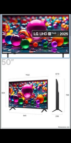 Uhd thinq 2025 50in - uhd,