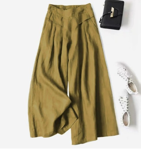 Ladiestrousers wide leg - wide,