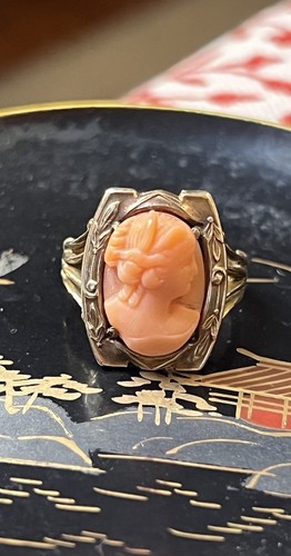 Antique art nouveau 10k - antique,