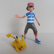 Pokemon Ash & Pikachu Battle Feature 4.5" Action Figure
