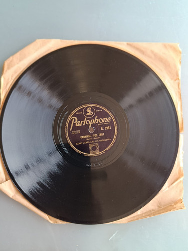 Harry james 78rpm - harry, 10”