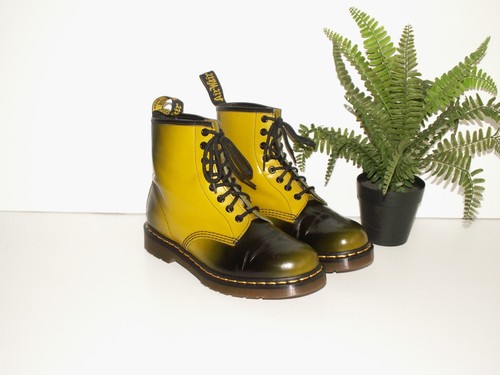 Martens 1460 black yellow - martens, black/yellow