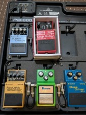 6x Boss & Ibanez Guitar Pedals