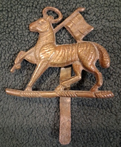 Military brass cap badge the - badge,