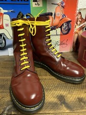 DR MARTENS OXBLOOD RED LEATHER