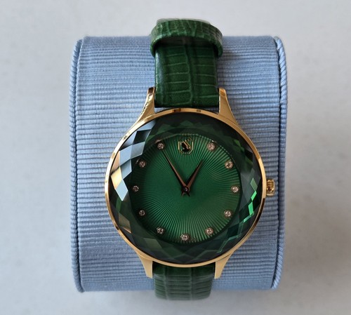 Swarovski green leather - green,