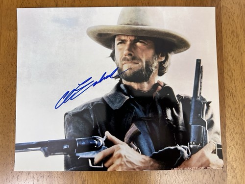 Clint eastwood signed movie - clint,