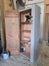 Vintage Larder Cupboard, Kitchen Pantry, Hallway Storage Cabinet. May Deliver.