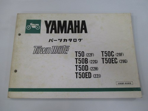 Townmate parts list - parts, 1st