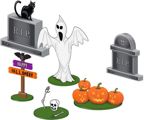 Lionel trains halloween lawn - halloween,