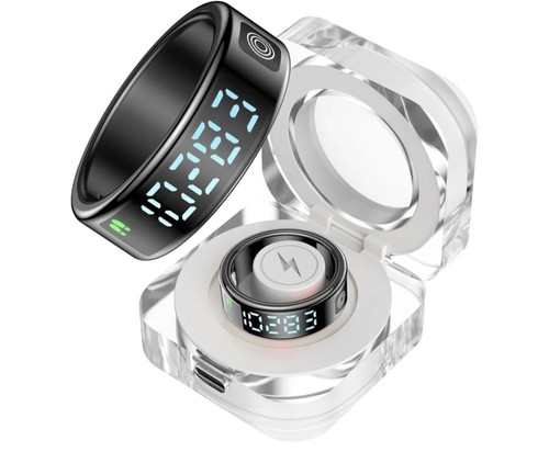 Smart ring touch screen - touch, heart