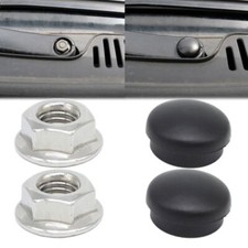 4Pcs Car Front Windshield Wiper Arm Nut Screw Cap Bolt Rocker Cover For Audi VW