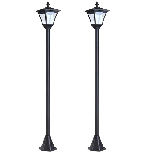 Garden solar post lamp - solar,