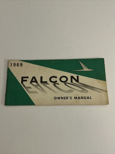 1969 ford falcon owners manual - 1969,
