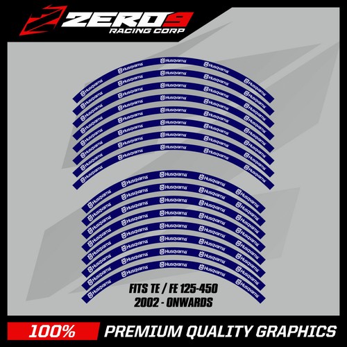 Husqvarna rim decals - decals, 21"