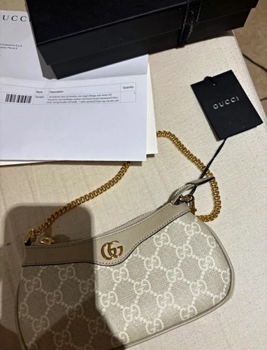Gucci canvas white - gg, beige