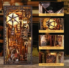 SALE Book Nook 3D Kit LED