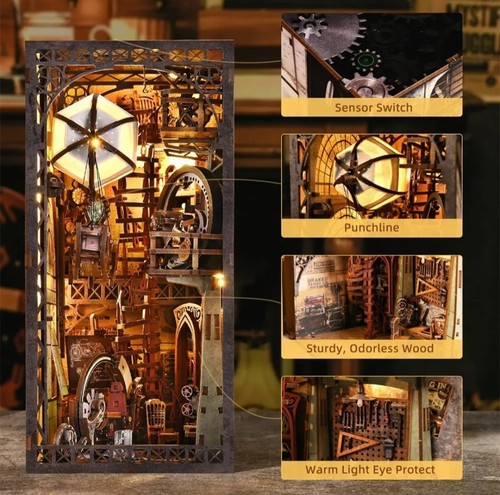 Book nook kit - book, led