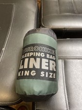 Eurohike Sleeping Bag Liner Cotton King Size Liner Sleeping Bag Liner Camping