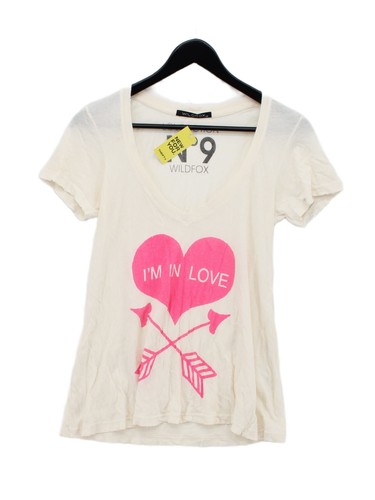 Wildfox women top cream - wildfox, xs