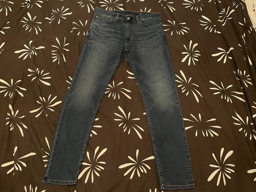 Mens levi 512 jeans blue - jeans, 34/32