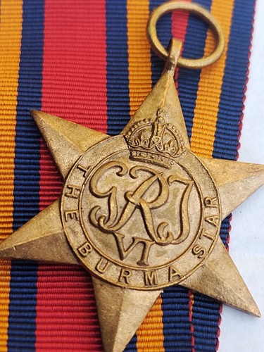 British army ww2 burma star - british,